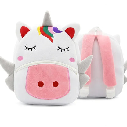 3D Cartoon Plush Children School Bags Kindergarten Backpacks Animal Kids Backpack Children Schoolbag Girls Boys Backpacks