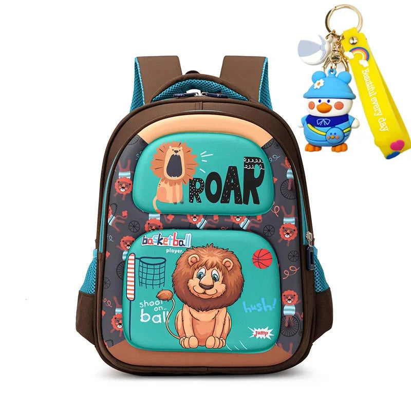 3D Cartoon school bags for baby Kids Waterproof Kindergarten s Primary Schoolbag Book bag Toddler Backpack