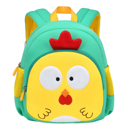 3D Chick Girls School Bags High Quality Kindergarten Children Backpack for Boys Mochila Infantil Toddler Kids Cartoon Schoolbag