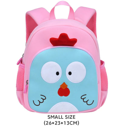3D Chick Girls School Bags High Quality Kindergarten Children Backpack for Boys Mochila Infantil Toddler Kids Cartoon Schoolbag