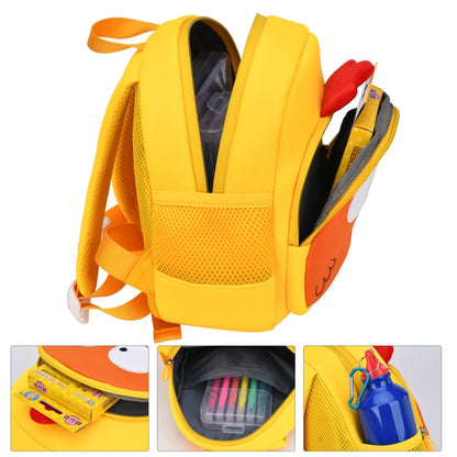 3D Chick Girls School Bags High Quality Kindergarten Children Backpack for Boys Mochila Infantil Toddler Kids Cartoon Schoolbag