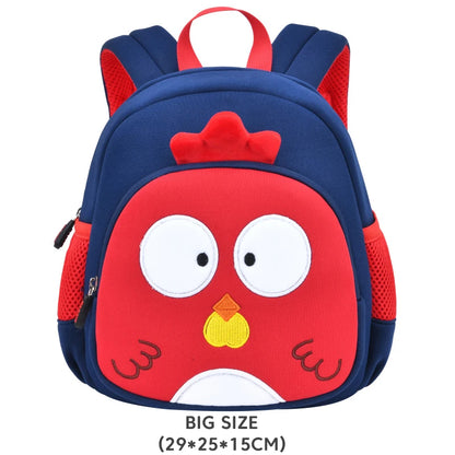 3D Chick Girls School Bags High Quality Kindergarten Children Backpack for Boys Mochila Infantil Toddler Kids Cartoon Schoolbag