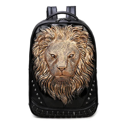 3D Embossed Skull Packsack for Friends Men's Men Women Luxury School Backpack Large Capacity Laptop Bag Halloween