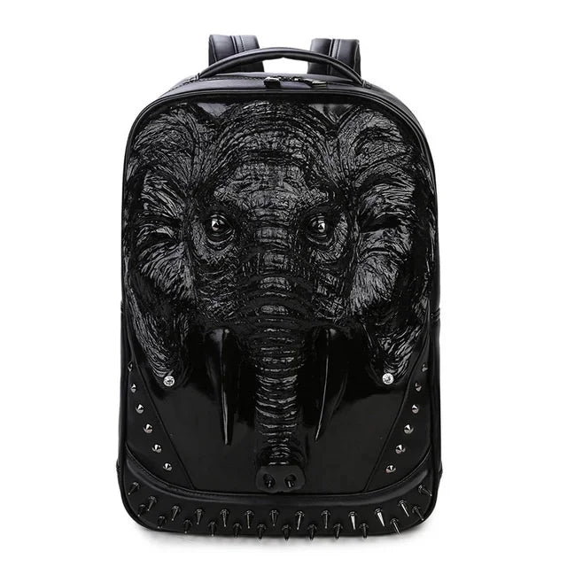 3D Embossed Skull Packsack for Friends Men's Men Women Luxury School Backpack Large Capacity Laptop Bag Halloween