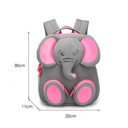 3D Lovely Bear School Bags for Girls Cute Animals Design Fashion Kids School Backpacks Children Schoolbag Mochila Infantil