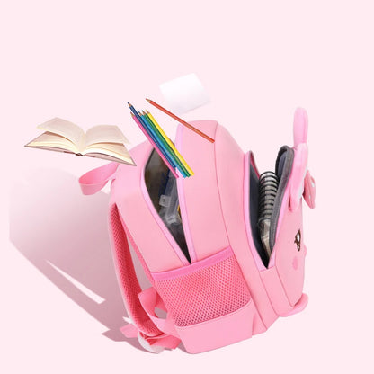 3D Rabbit Kindergarten Girls School Bags High Quality Children Toddler Backpack Cartoon Animal Bag for Boy Kids Mochila Infantil