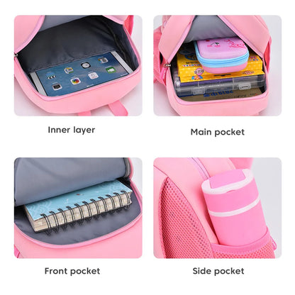 3D Rabbit Kindergarten Girls School Bags High Quality Children Toddler Backpack Cartoon Animal Bag for Boy Kids Mochila Infantil
