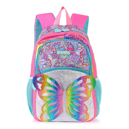 3D Rainbow Butterfly Children's Backpack For Girls Kids Teenagers School Bag Primary school Backpack For Students