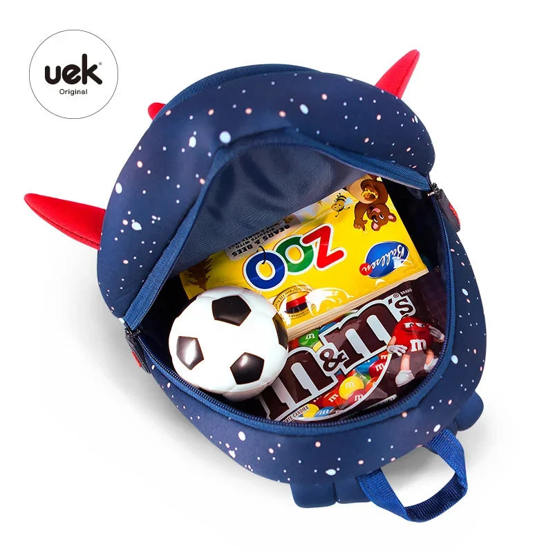 3D Rockets Anti-lost School Girls Cartoon high-grade Toy Boys Backpack Kindergarten Bags Children's Gifts For Age 1-6