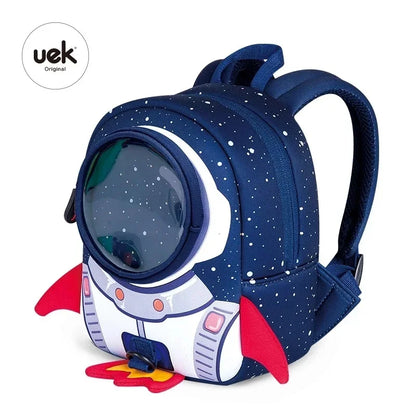 3D Rockets Anti-lost School Girls Cartoon high-grade Toy Boys Backpack Kindergarten Bags Children's Gifts For Age 1-3