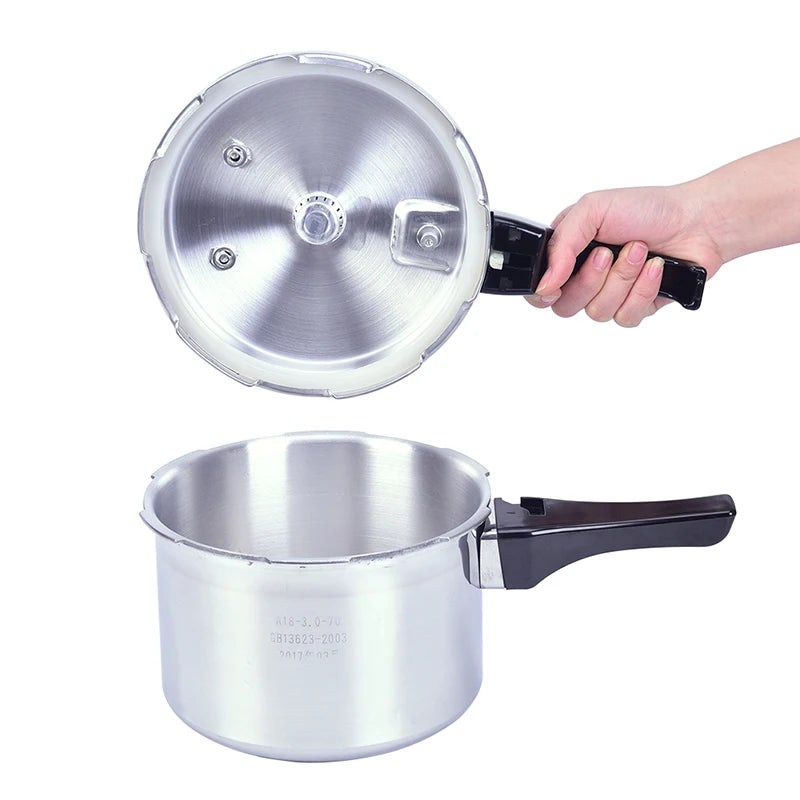 3L Kitchen High Pressure Cooker Cookware Soup Meat pot for Gas Stove/Induction Cooker Outdoor Camping Cook Tool Steamer