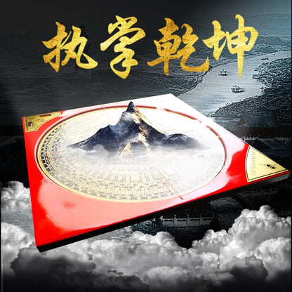 3PCS - Asia Geomantic master tool HOME house site Eight Diagrams Yin-Yang Town house Geomantic omen FENG SHUI LUO PAN Compass
