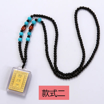 3PCS GOOD  Buddhist supplies Greco-Buddhist pocket travel efficacious Mascot  Buddhism Shurangama Mantra Pendant bless Amulet