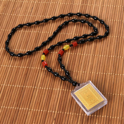 3PCS GOOD  Buddhist supplies Greco-Buddhist pocket travel efficacious Mascot  Buddhism Shurangama Mantra Pendant bless Amulet