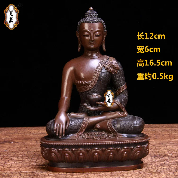 3PCS #TOP GOOD figure of Buddha HOME Talisman Protection # Tibetan Tantra Buddhism Phra Sompo Sambo Buddha brass statue