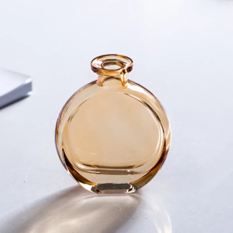 3Pcs Classic Creative Vase Top Quality Grass Black Transparent Home Deco Reagent Bottle Flower Vase Factory Wholesale