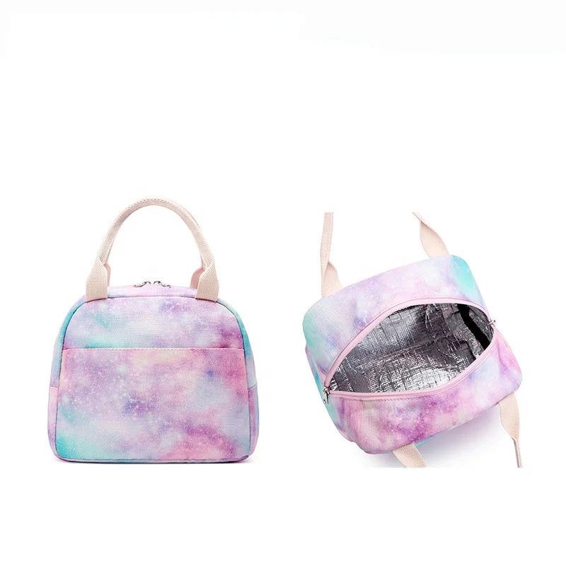 3Pcs/Set Schoolbag Backpack Colorful Bag Boys Girls School bags Teenager with Lunch Bag Travel Mochilas