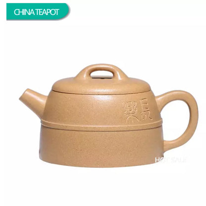 180ml High-end Yixing Purple Clay Teapots Handmade Tea Pot Raw Ore Section Mud Kettle Chinese Zisha Tea Set Collection Gifts
