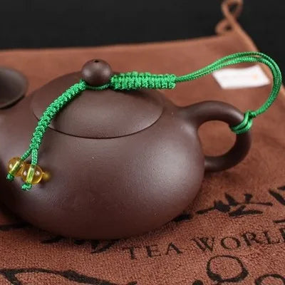 3pcs/lot Chinese pot string handmade rope for tea pot bead decoration on sales ropes for pot of tea lid tea set accessories new