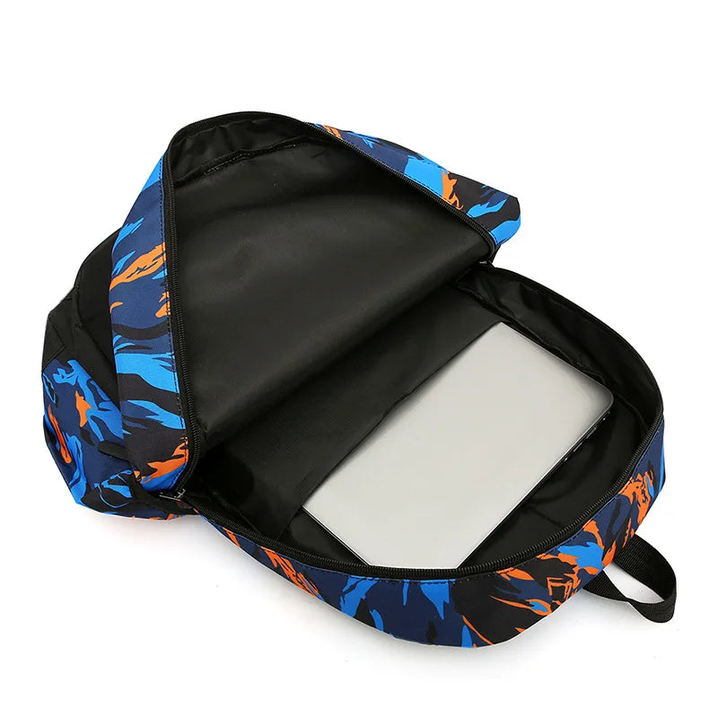 3pcs/set Male backpacks high school bags for women 2022 boys one shoulder big student travel backpack men schoolbag sac mochila