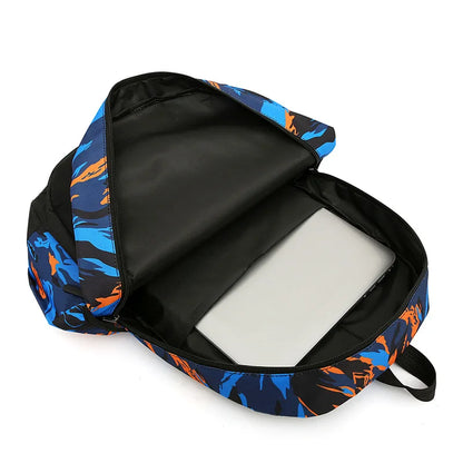 3pcs/set Male backpacks high school bags for women 2022 boys one shoulder big student travel backpack men schoolbag sac mochila