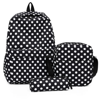 3pcs/set Printing School Bags Backpacks Schoolbag Fashion Kids Lovely Backpack For Children Girls School bag Student Mochila sac