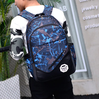 3pcs/set School Backpack For Teenagers Boys School Bags Fashion Children Waterproof Students Backpack Kids Mochila Escolar