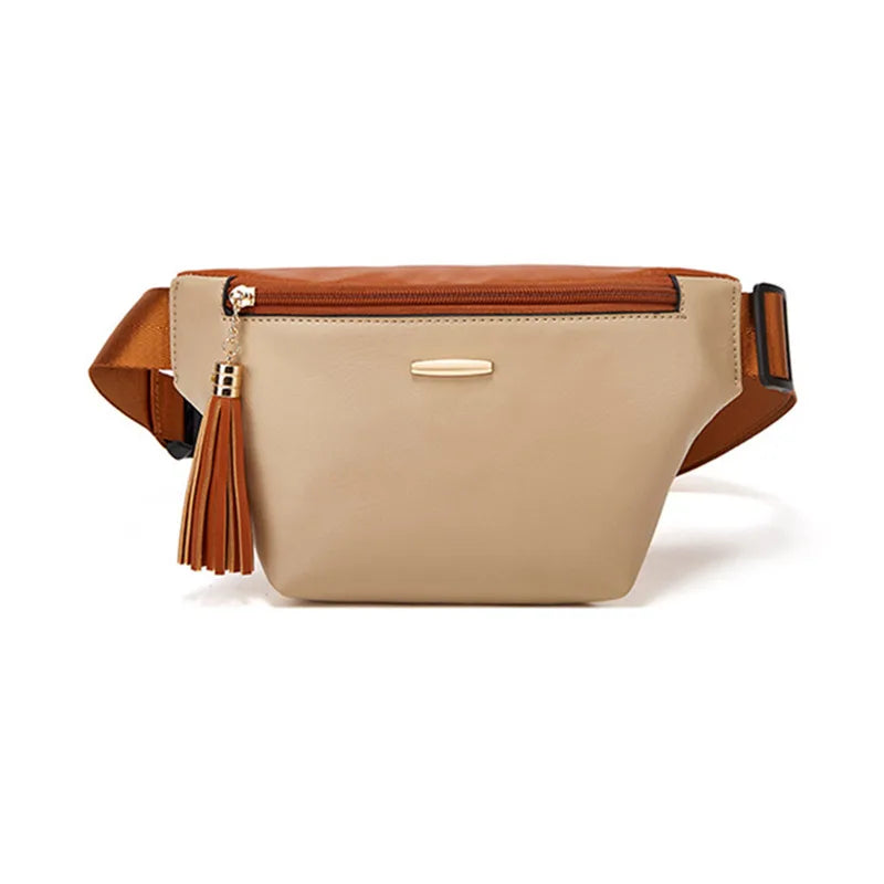 3pcs/set fashion backpack woman leather backpack female shoulder bag waist bag leather purse clutch bag credit card holder gift