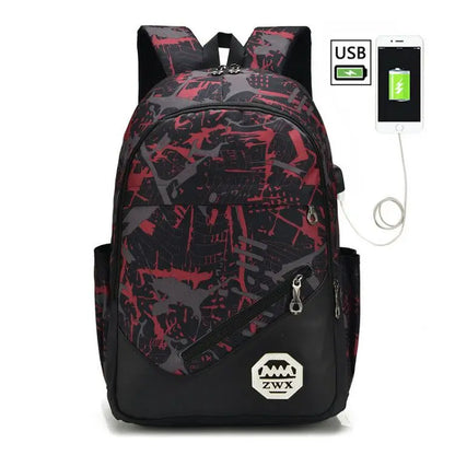 3pcs/set school Backpack school bags Rucksack for Boys Daily Bagpack teenagers Laptop schoolbag Teens Travel School Knapsack