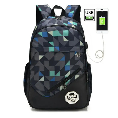 3pcs/set school Backpack school bags Rucksack for Boys Daily Bagpack teenagers Laptop schoolbag Teens Travel School Knapsack