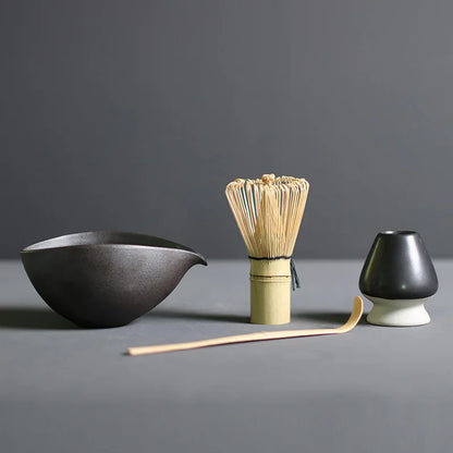 4/5pcs/set Japanese Tea Matcha Brush Baiben Tea Combination of Song Dynasty Tea Ordering Tools Matcha Beater Set