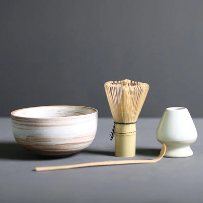 4/5pcs/set Japanese Tea Matcha Brush Baiben Tea Combination of Song Dynasty Tea Ordering Tools Matcha Beater Set