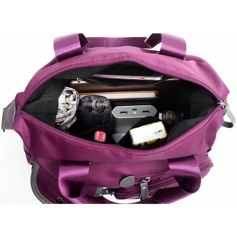 4 Colors New Arrival Nylon Women Messenger Casual Large Capacity Ladies Handbag Female Crossbody Shoulder Bags Waterproof