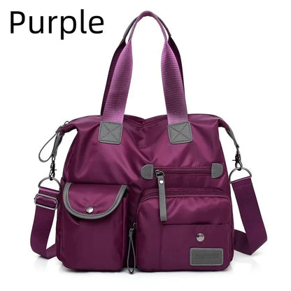 4 Colors New Arrival Nylon Women Messenger Casual Large Capacity Ladies Handbag Female Crossbody Shoulder Bags Waterproof