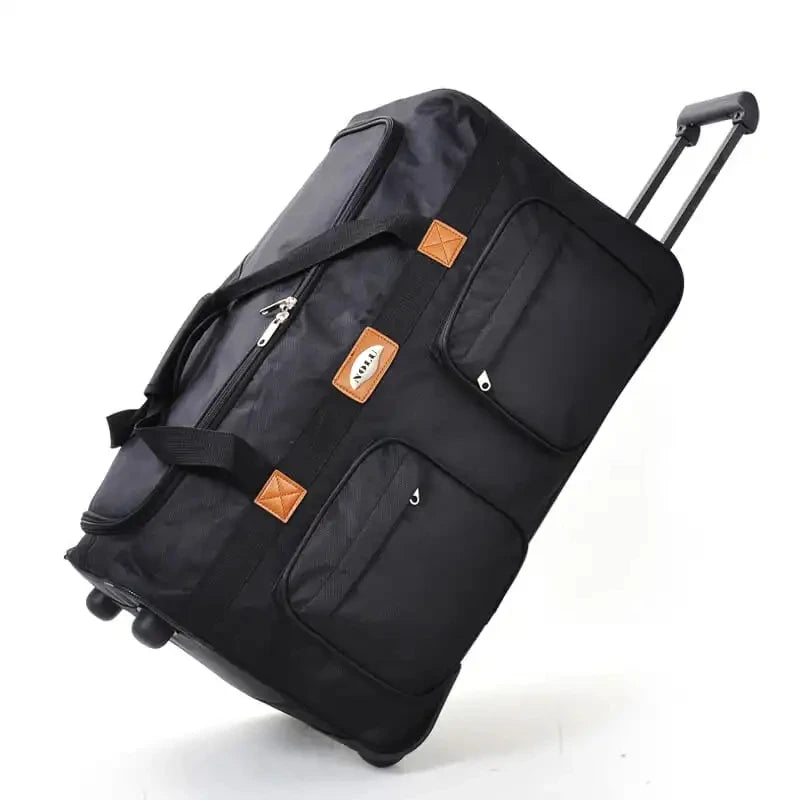 4 Sizes 20-25-28-32 Inch 2 Wheels Rolling Luggage Bags large Travel Trolley Bags Business Travel Rolling Duffle Bag on Wheels