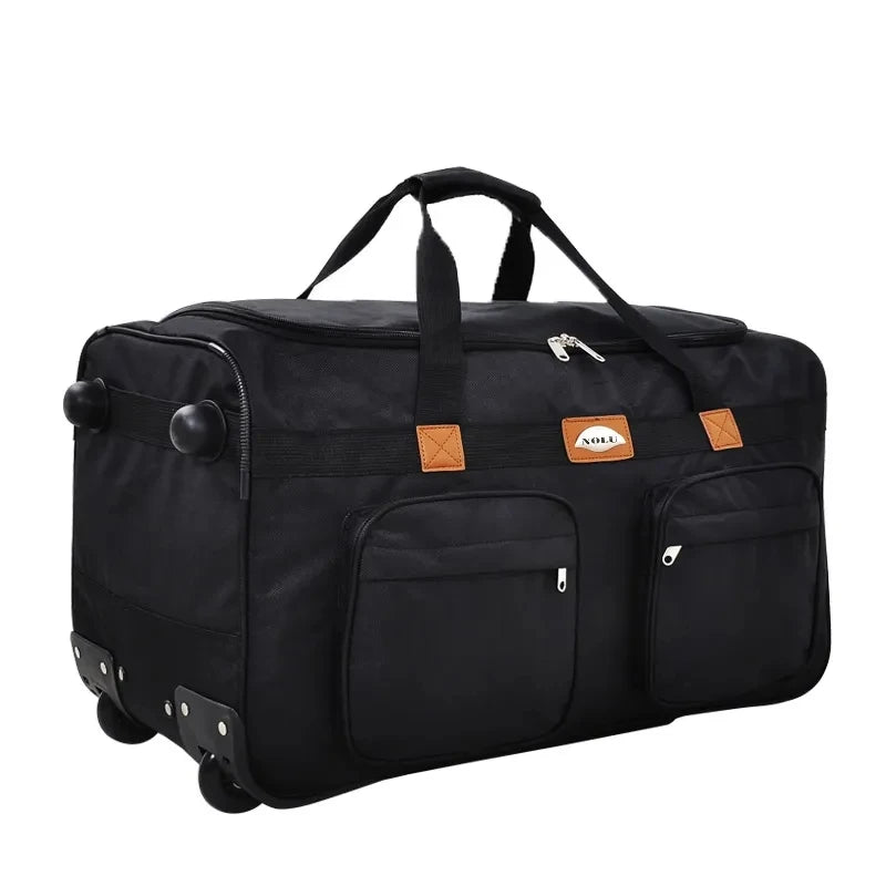 4 Sizes 20-25-28-32 Inch 2 Wheels Rolling Luggage Bags large Travel Trolley Bags Business Travel Rolling Duffle Bag on Wheels