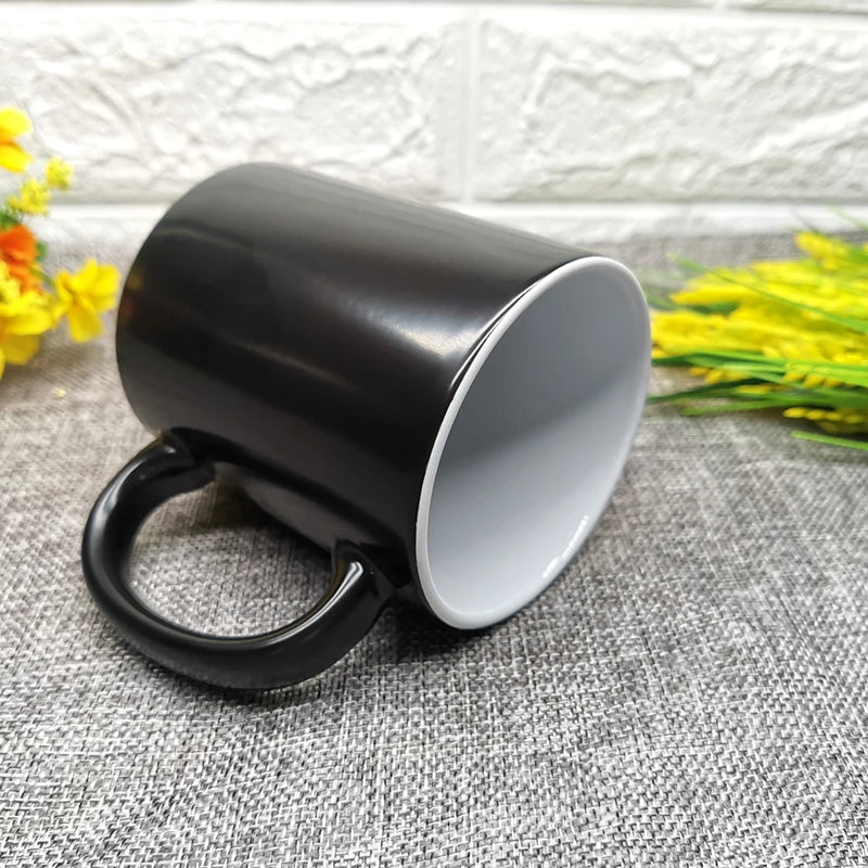 4 Subdue Beauty Mug Heat Sensitive Teacup BSKT-022 Ceramic Mugs Coffee Cups Custom Cup Porcelain Mugs Free Shipping Drinkware