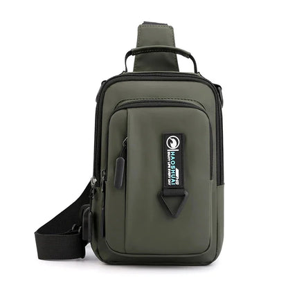 4 USES Nylon Backpack Rucksack Knapsack For Men Cross Body Bags Travel Male Fashion One Shoulder Messenger Chest Pack Bag New