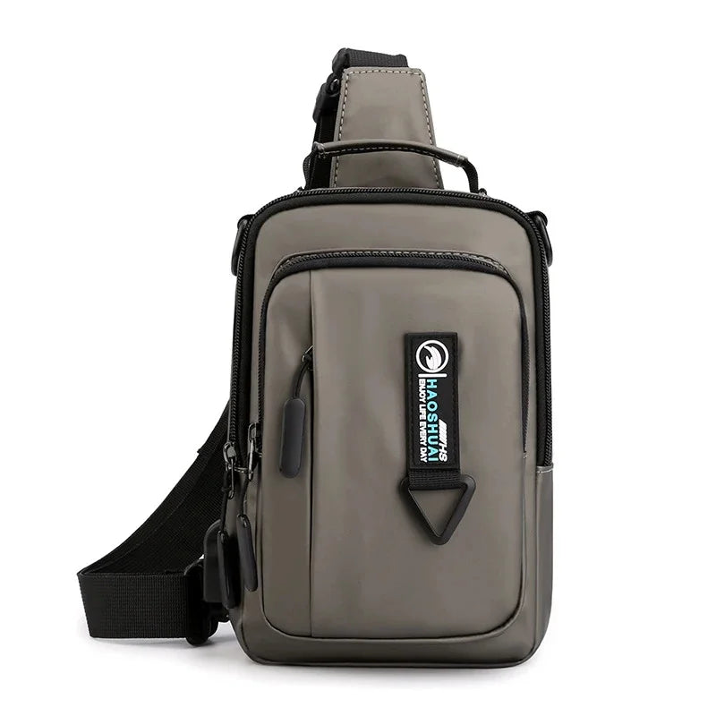 4 USES Nylon Backpack Rucksack Knapsack For Men Cross Body Bags Travel Male Fashion One Shoulder Messenger Chest Pack Bag New