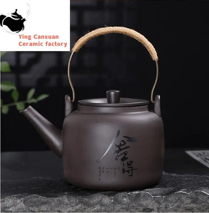 4 pcs/lot Handmade Purple Clay Teacup Hand-carved single cup Tea bowl Master Cup Chinese Teaware Drink tea set accessories