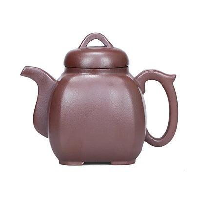 400cc Chinese Yixing High-end Purple Clay Teapots Famous Artists Handmade Tea Pot Kettle ZiSha Tea Set Collection Grade