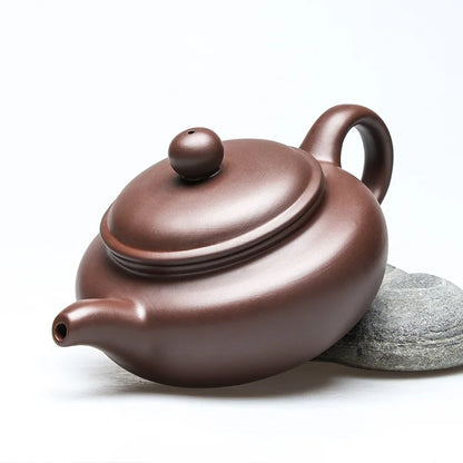 400cc Yixing Teapot Tea Pot filter Xishi Pot Beauties Handmade Purple Clay Teaware customized Gifts Drinkware Set Drink Puer