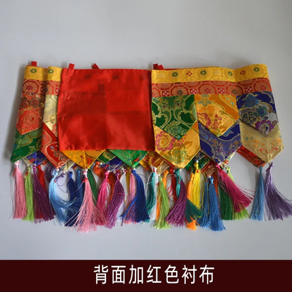 400cm long Wholesale Buddhist supply Buddhism HOME Temple buddha hall Wall enclosure Deco Enclosing Tapestry draperies curtain