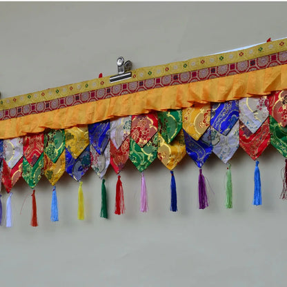 400cm long Wholesale Buddhist supply Buddhism HOME Temple buddha hall Wall enclosure Deco Enclosing Tapestry draperies curtain