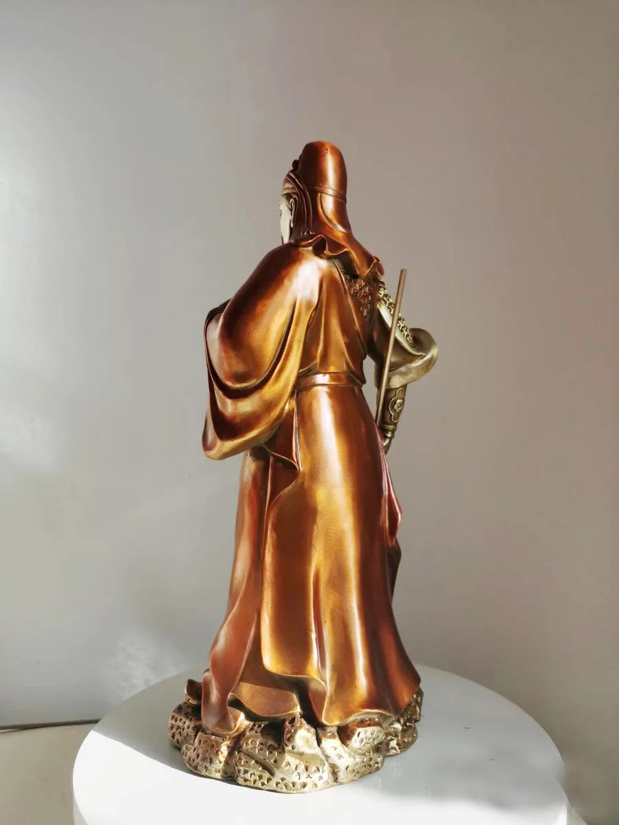 40CM Southeast Asia Company home High grade God of wealth Buddha statue thriving business Money Good luck CAI SHEN GUAN GONG