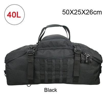 40L 60L 80L Travel Duffel Bag Military Tactical Backpack with Adjustable Strap Weekender Bag for Men Women Waterproof Gym Bags