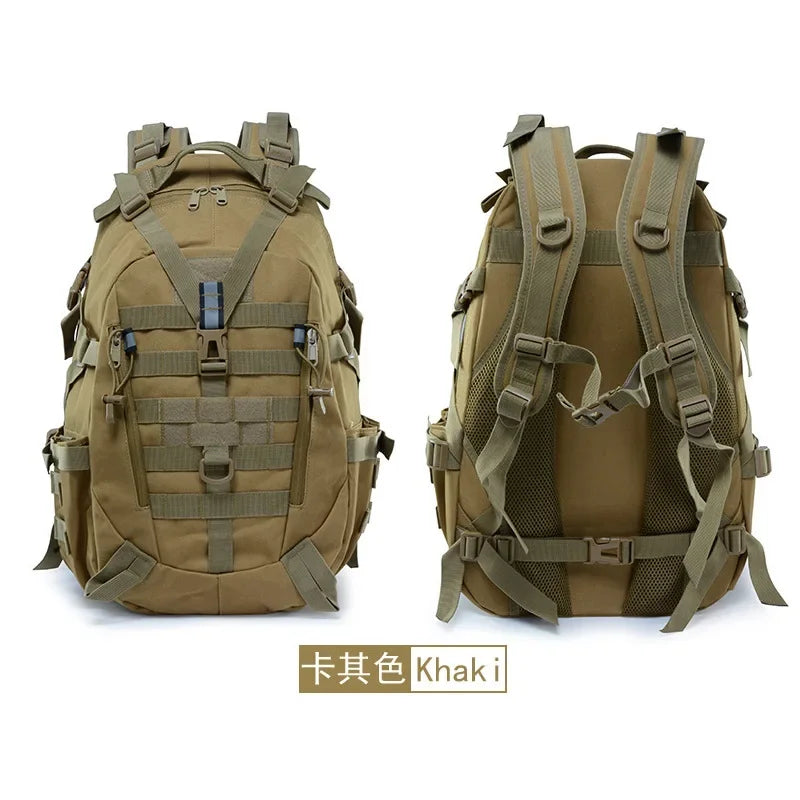 40L Backpack Outdoor Travel Camouflage Bag Tactical Rucksacks Large Capacity Waterproof Hiking Climbing Bags