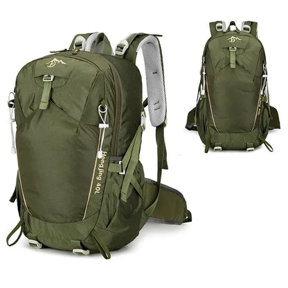 40L Climbing Backpack Large Capacity Outdoor Sports Camping Bag Hiking Mountaineering Waterproof Lightweight Travel Rucksack bag