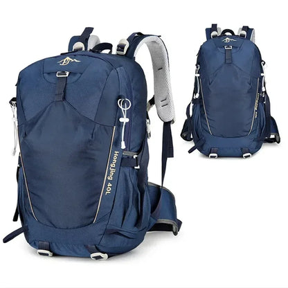 40L Climbing Backpack Large Capacity Outdoor Sports Camping Bag Hiking Mountaineering Waterproof Lightweight Travel Rucksack bag