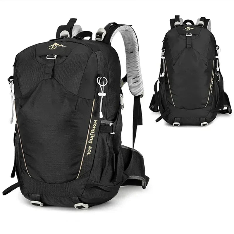 40L Climbing Backpack Large Capacity Outdoor Sports Camping Bag Hiking Mountaineering Waterproof Lightweight Travel Rucksack bag